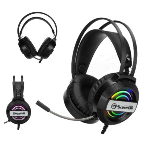 Gaming Headset MARVO Scorpion RGB Wired HG8902 Super Nova Store