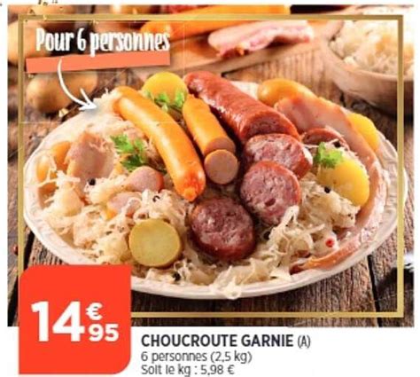 Promo Choucroute Garnie Chez Atac ICatalogue Fr