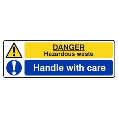 Shop Lasting Impressions Danger Hazardous Waste Handle With Care