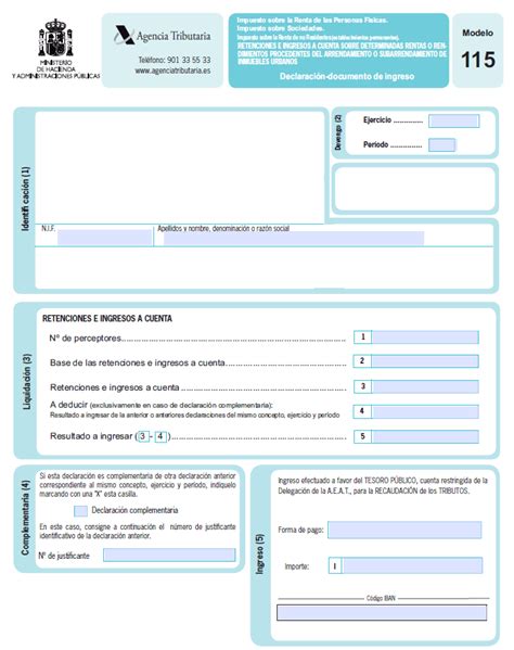 Como Rellenar El Modelo 115 De Hacienda Actualizado Abril 2023 Hot