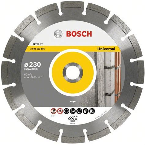 Bosch Disque Diamant Professional For Universal Mm Au