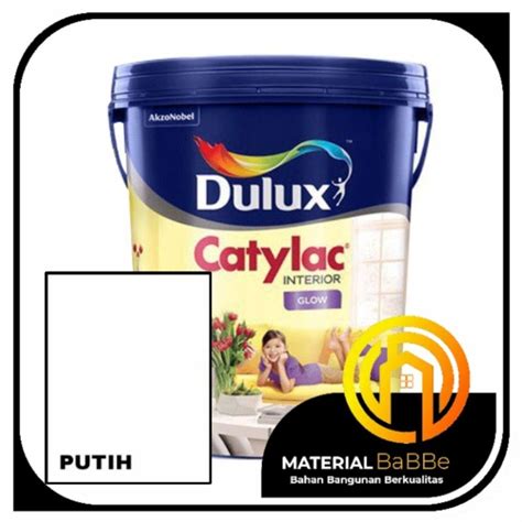 Jual Dulux Catylac Interior Glow Putih 22 Kg Cat Dinding Dalam