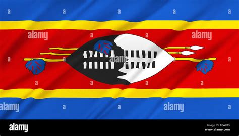 Flag of Swaziland Stock Photo - Alamy