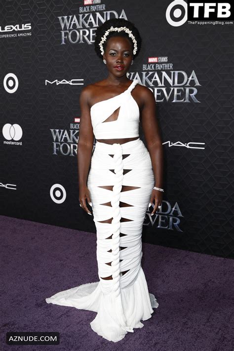 Lupita Nyongo Sexy Seen Flaunting Her Stunning At The Black Panther