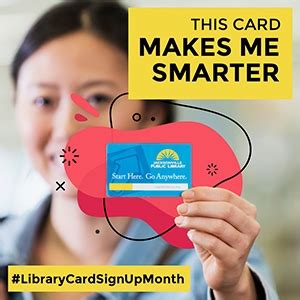 September Is Library Card Sign Up Month Jacksonville Public Library