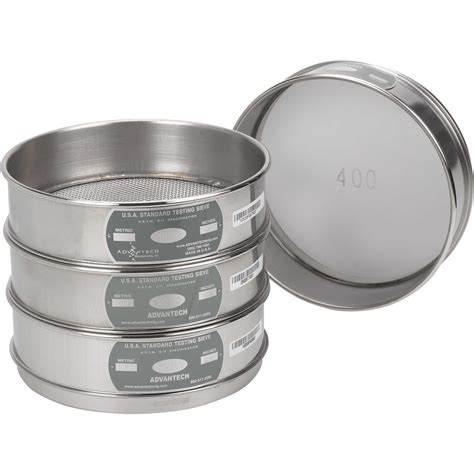 Advantech Stainless Steel Testing Sieves Forestry Suppliers Inc