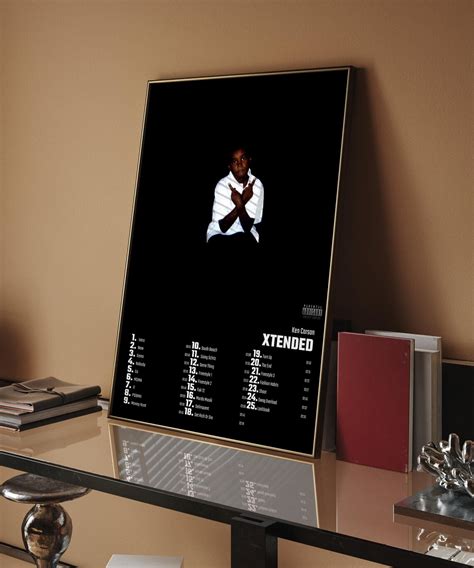 Ken Carson Xtended Album Cover Poster for Home Wall Art - Etsy