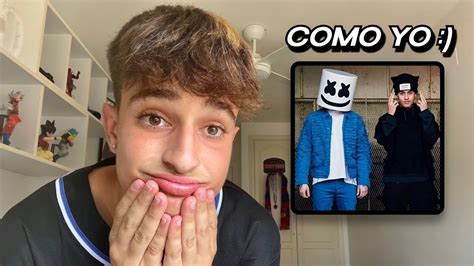 Reacción A Como Yo De Marshmello X Tiago Pzk Reaccionando A MÚsica 22 Youtube