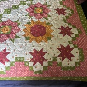 May Flowers Quilt Pattern Etsy