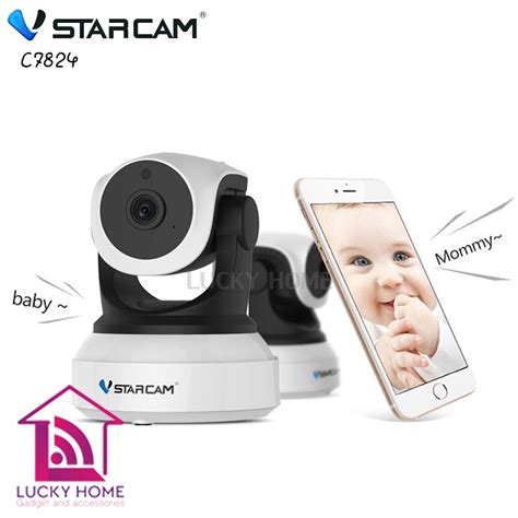 VSTARCAM C7824 WIP 1 0MP IP CAMERA กลองวรจรปดไรสาย Shopee Thailand