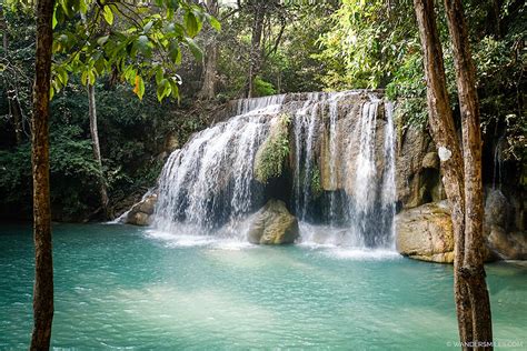 Visit The Falls At Erawan National Park Kanchanaburi Wanders Miles