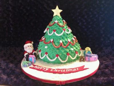 Christmas Tree Cake