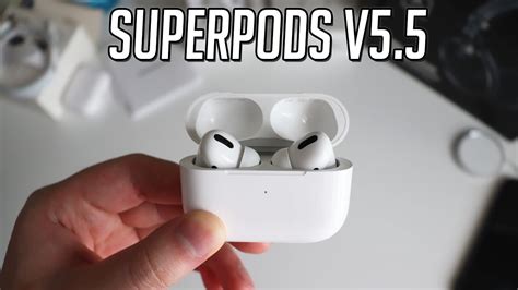 Best Airpods Pro Super Copy Superpods V55 Real Anc And Spatial Audio