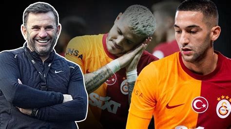 Galatasaray Da Okan Buruk Tan S Rpriz Hakim Ziyech Karar Icardi