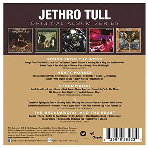 Jethro Tull Original Album Series 5 CDs Jetzt Online Shoppen Bei