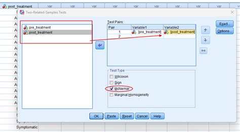 McNemar S Test In SPSS Explained Performing Reported