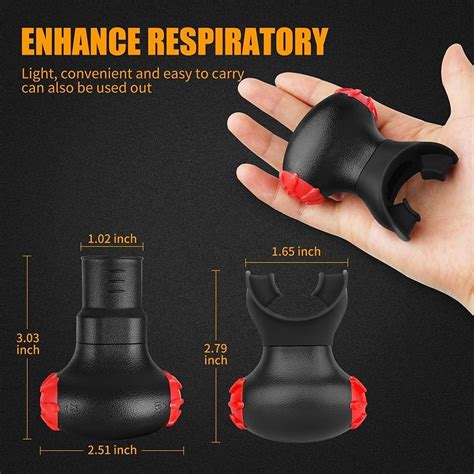 Sonmol Breathing Exercise Device For Lungs Inspiratory Respiratory Muscle Trainer Exerciser