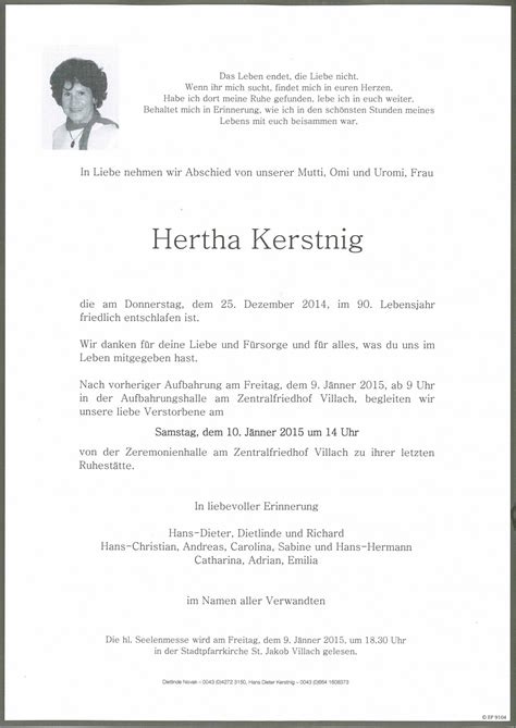 Parte F R Hertha Kerstnig Pax Requiem