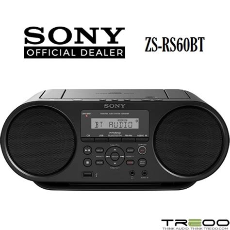 [discontinued] Sony Zs Rs60bt Cd Boombox Wireless Bluetooth Portable