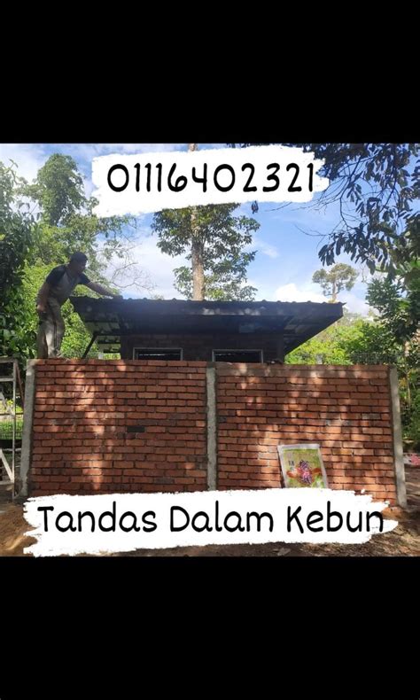 Pembuatan Tandas Dalam Kebun Sai 8x6 Untuk 2 Biji Tandas Kerja