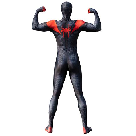 Marvel Spider Man Miles Morales Halloween Costume Superhero New Into