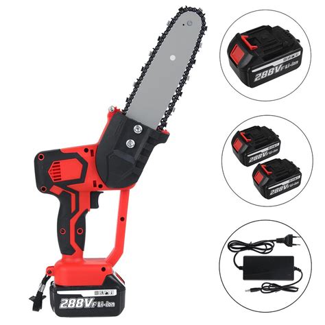 288v Portable Electric Pruning Saw Rechargeable Small Electric Saws Woodworking Mini Electric