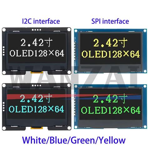 Modulo Display LCD OLED Da 2 4 2 42 Pollici 128x64 SSD1309 12864