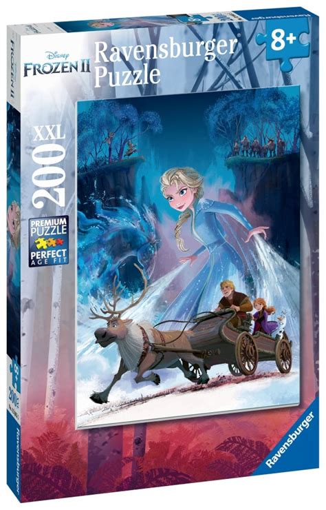 Puzzle 200 Pièces Xxl La Forêt Mystérieuse Disney La Reine Des