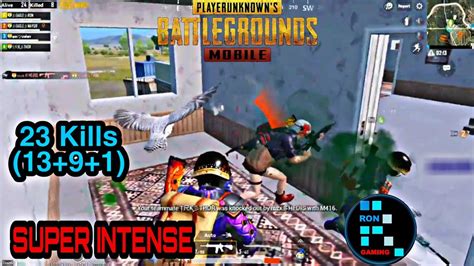 Pubg Mobile Super Intense Match Kills Chicken Dinner Youtube