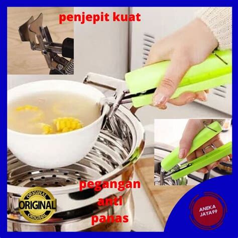 Jual Penjepit Panci Piring Mangkok Wadah Panas Penjepit Wadah Anti