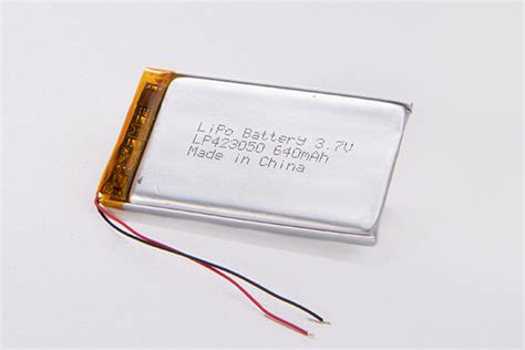 LP423050 640mAh 3 7V Rechargeable Lithium Polymer Battery Batteries