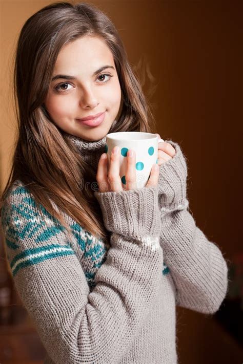 A Cup Of Hot Beverage Stock Image Image Of Beautiful