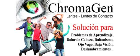 Chromagen Spain Lentes Gafas Dislexia Daltonismo Mejorar Vision