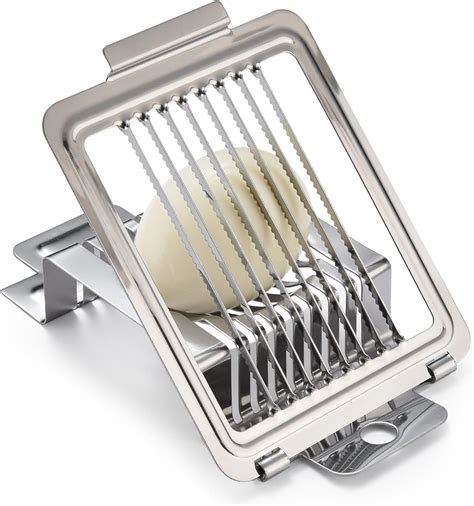 Amazon Kitchtic Egg Slicer For Hard Boiled Eggs Stainless Cutter