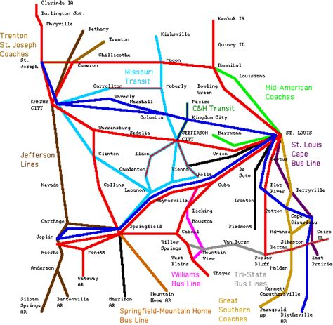 Greyhound Station Map