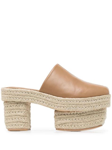 Buy Cult Gaia Leah Mule Clogs Brown At 50 Off Editorialist