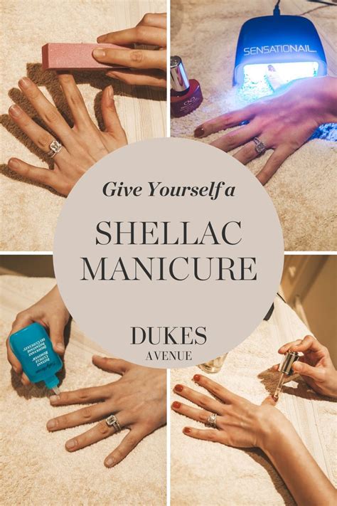 Give Yourself A Shellac Manicure At Home In 4 Easy Steps