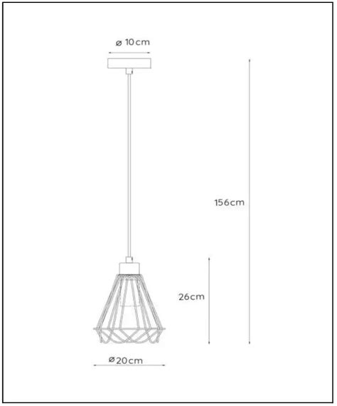 Lucide Kyara Pendant Light Instruction Manual