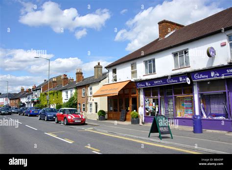 St.Jude's Road, Englefield Green, Surrey, England, United Kingdom Stock ...