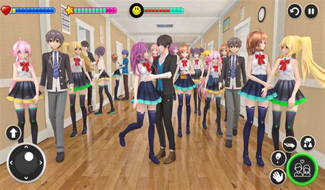 Anime School Girl Life Simulator 3d Games 2024 App On Amazon Appstore