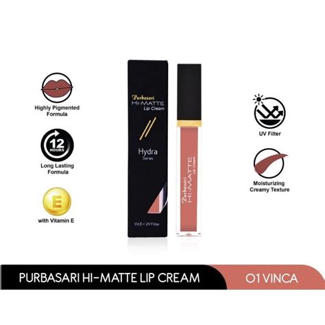 Jual Purbasari Hi Matte Lip Cream Shopee Indonesia