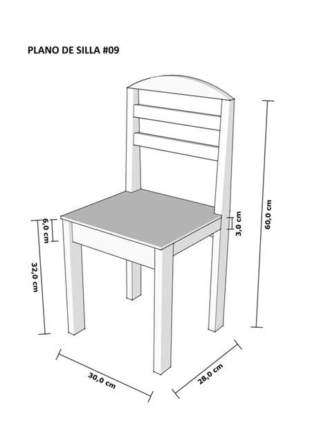 Una Guía Con 30 Planos Para Hacer Sillas De Madera