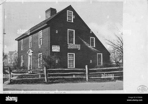 Birthplace of United States President John Adams, 1914. From the New ...