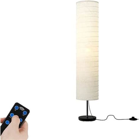 Papier Lampadaire Salon Moderne Dimmable Lampadaire Sur Pied Avec Abat