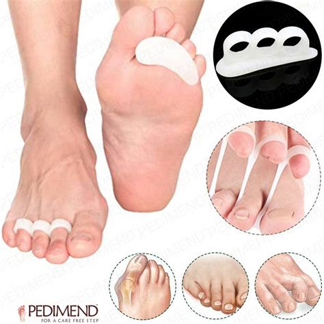 Pedimend X Silicone Gel Triple Loop Hammer Toe Separator For