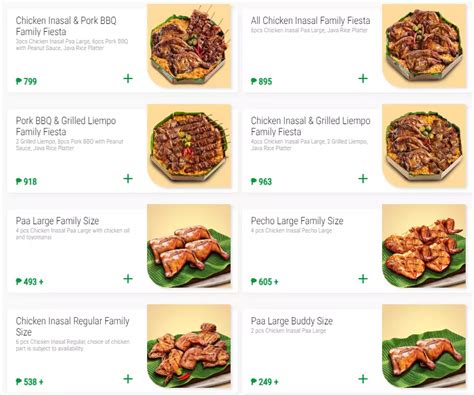 MANG INASAL MENU PHILIPPINES AND UPDATED PRICES 0 Hot Sex Picture