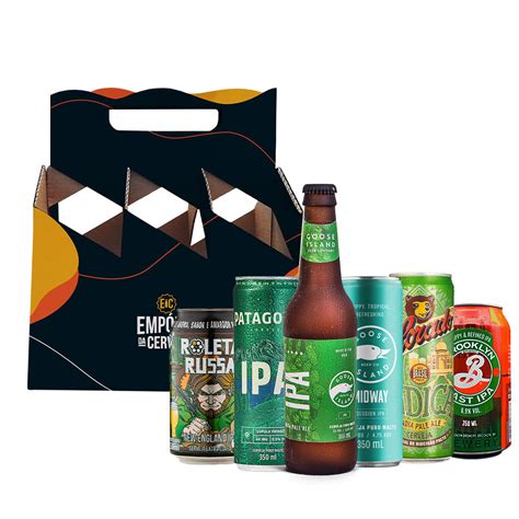 Kit Presente Cervejas Ipa 6 Unidades Empório Da Cerveja