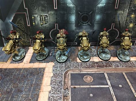 Warhammer 40k Adeptus Custodes 6x Vertus Praetors W Shield Captain