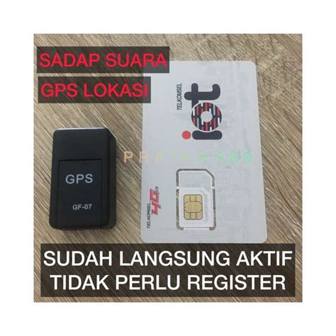 Promo Gps Mobil Motor Mini GPS Tracker GSM Recording Voice GF07