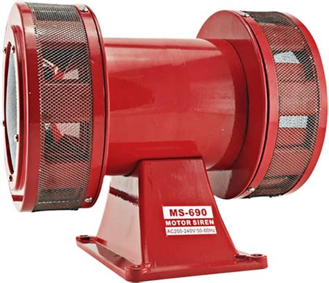 Namvi 150db Electric Motor Driven Siren Industry Security Continuous